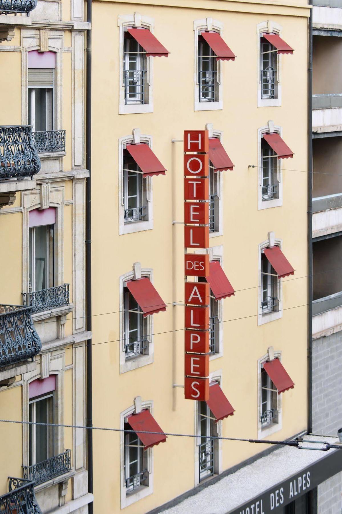 Hotel Des Alpes Женева Екстериор снимка